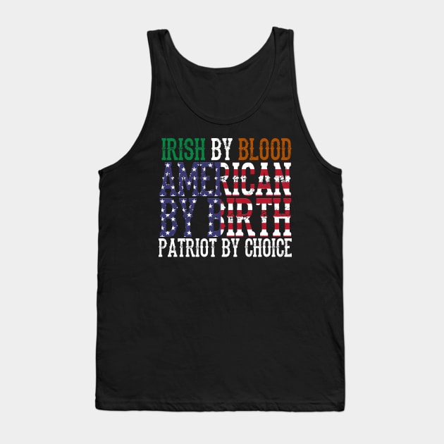 Irish By Blood American Tank Top by jrsv22